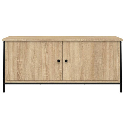 Tv-Meubel 102X35X45 Cm Bewerkt Hout Kleurig 102 cm Sonoma eiken