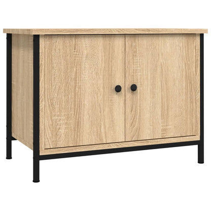Tv-Meubel Met Deuren 60X35X45 Cm Bewerkt Hout Kleur 60 cm Sonoma eiken