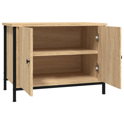 Tv-Meubel Met Deuren 60X35X45 Cm Bewerkt Hout Kleur 60 cm Sonoma eiken