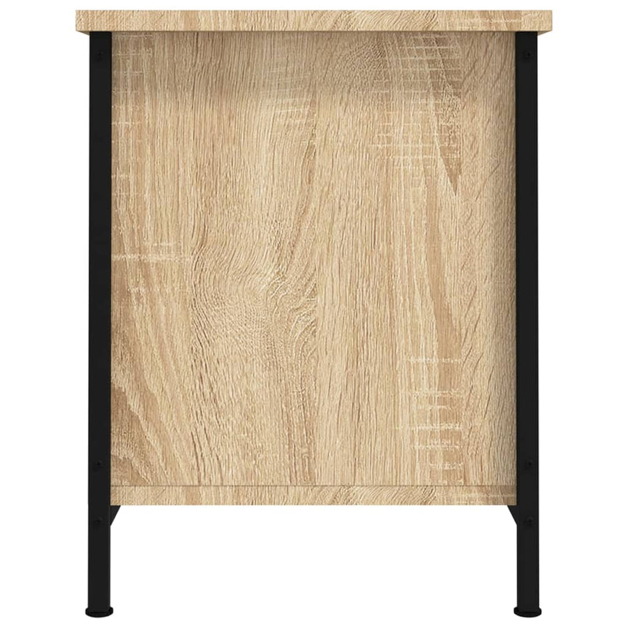 Tv-Meubel Met Deuren 60X35X45 Cm Bewerkt Hout Kleur 60 cm Sonoma eiken