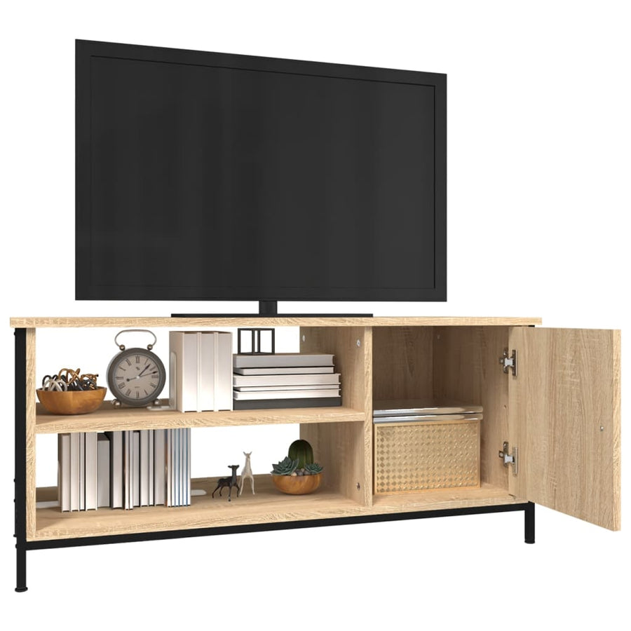 Tv-Meubel 00X40X45 Cm Bewerkt Hout Kleurig Sonoma eiken
