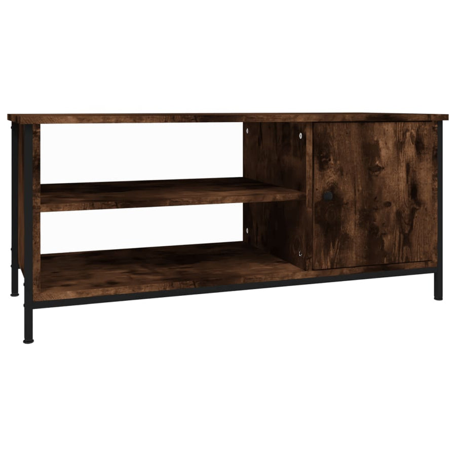 Tv-Meubel 00X40X45 Cm Bewerkt Hout Kleurig Gerookt eiken