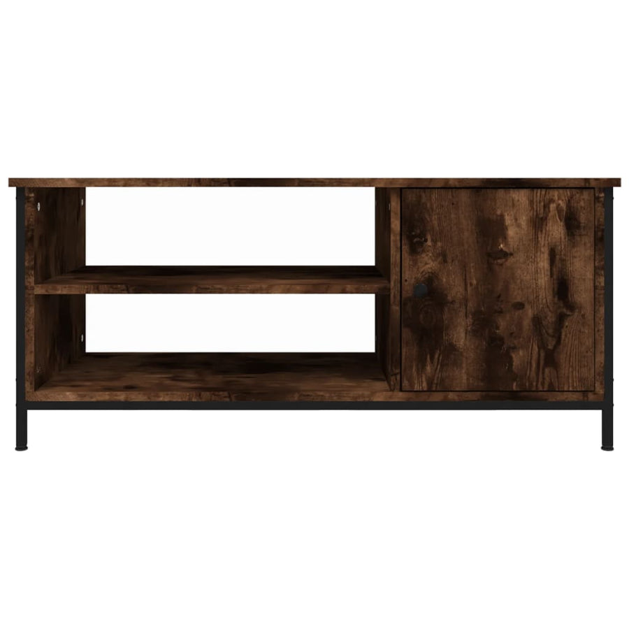 Tv-Meubel 00X40X45 Cm Bewerkt Hout Kleurig Gerookt eiken