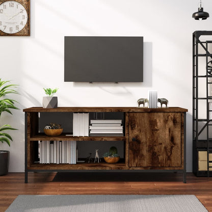Tv-Meubel 00X40X45 Cm Bewerkt Hout Kleurig Gerookt eiken