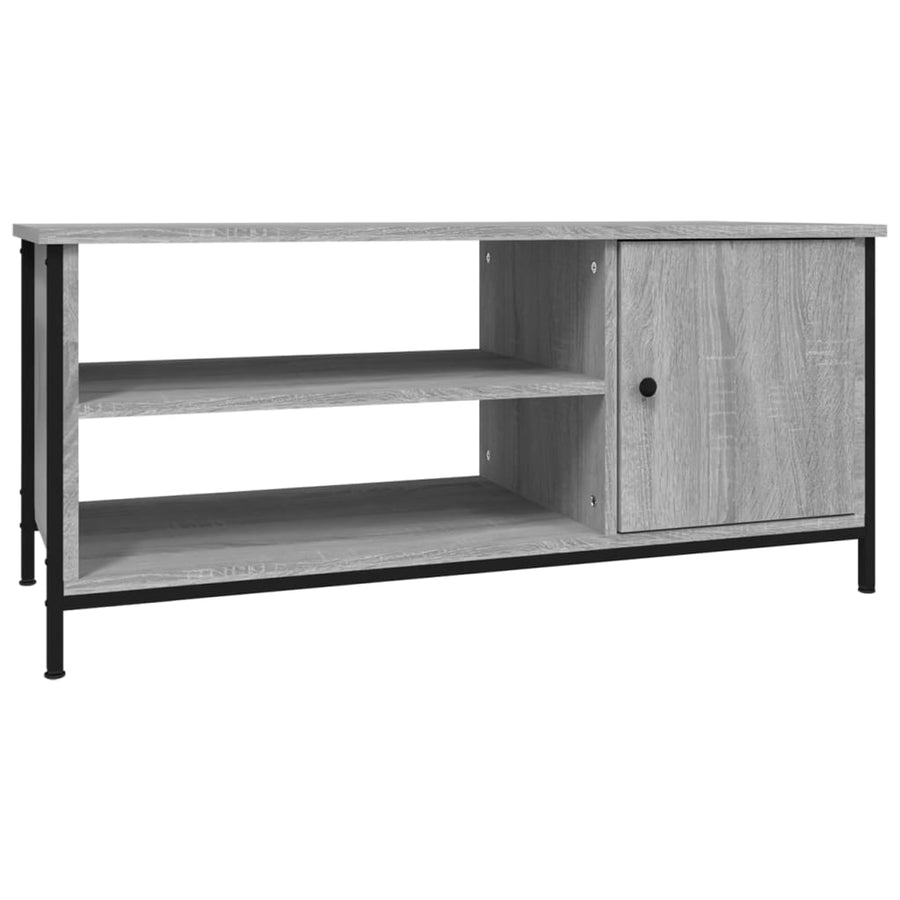 Tv-Meubel 00X40X45 Cm Bewerkt Hout Eikenkleurig Grijs sonoma