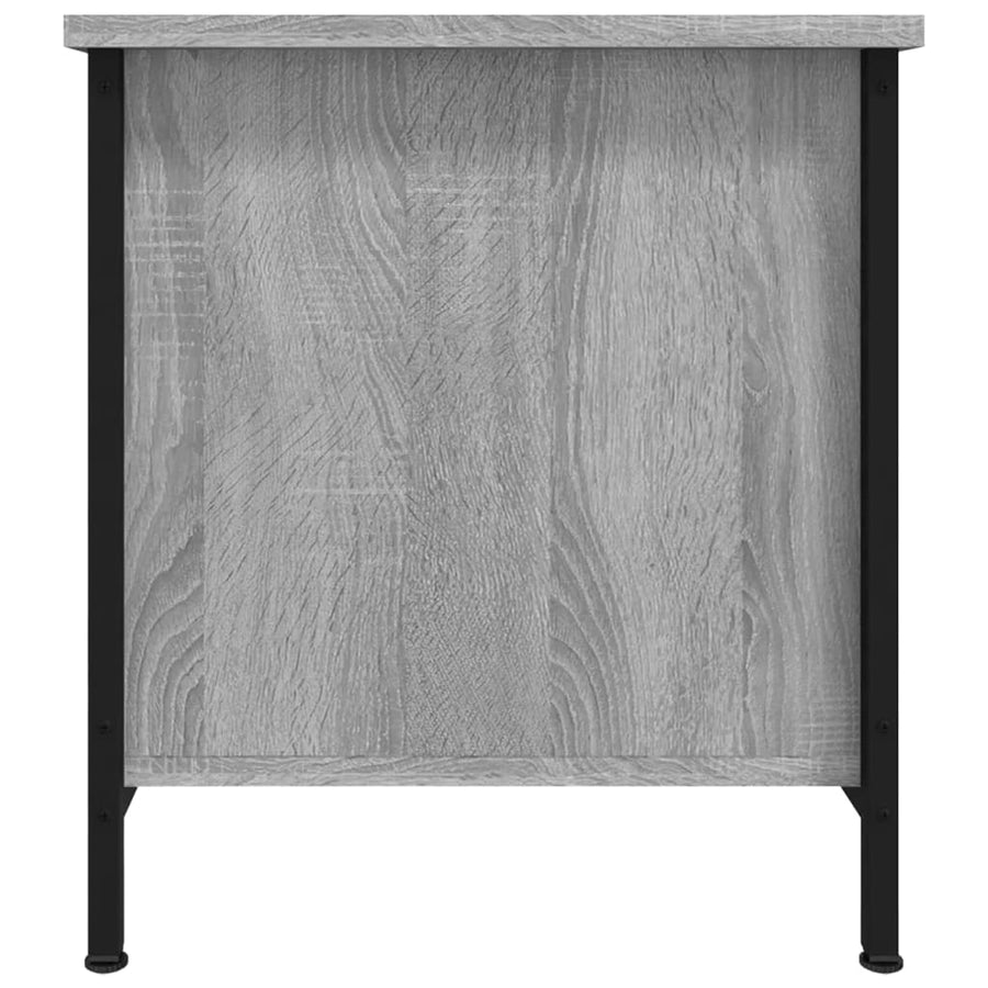 Tv-Meubel 00X40X45 Cm Bewerkt Hout Eikenkleurig Grijs sonoma