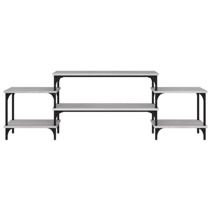 Tv-Meubel Bewerkt Hout Eikenkleurig 157 x 35 x 52 cm Grijs sonoma