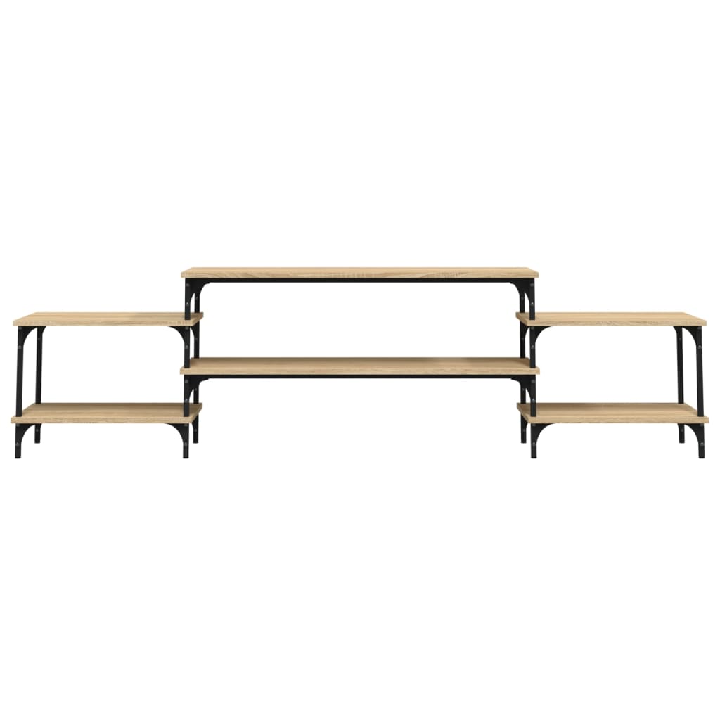 Tv-Meubel Bewerkt Hout Kleurig 197 x 35 x 52 cm Sonoma eiken