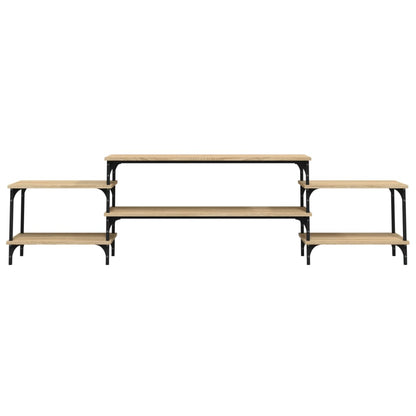 Tv-Meubel Bewerkt Hout Kleurig 197 x 35 x 52 cm Sonoma eiken