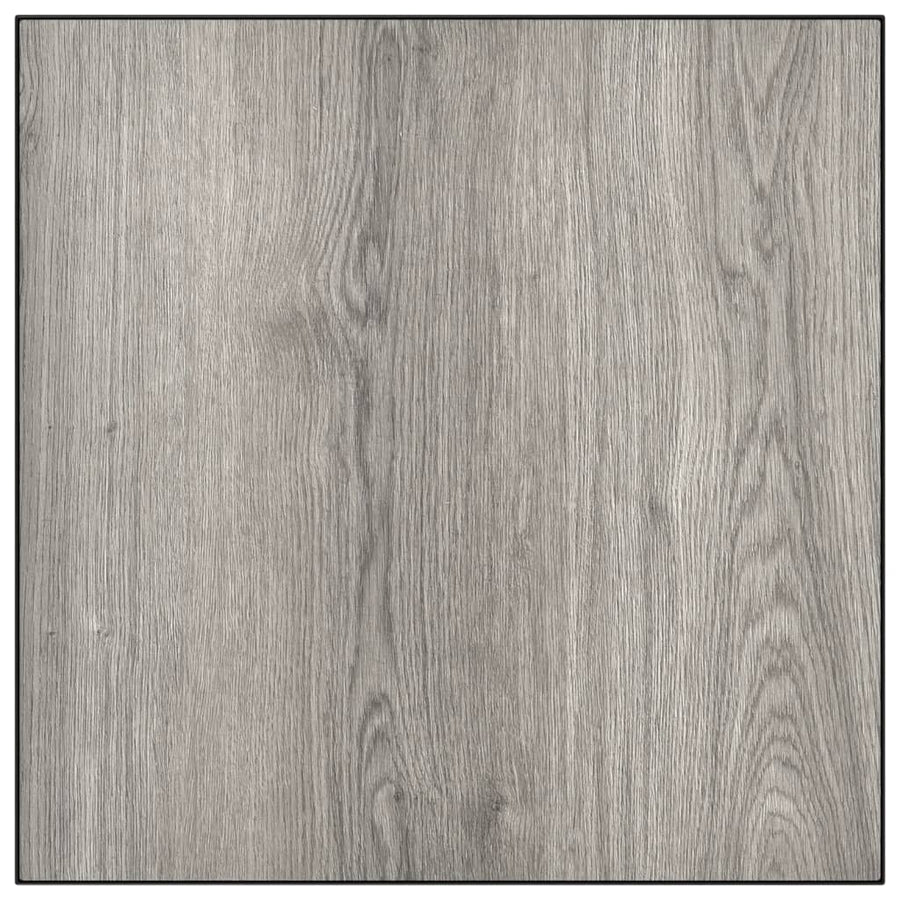 Salon Tuin 55X55X3 Cm Dpc En Staal Grijs Tafel