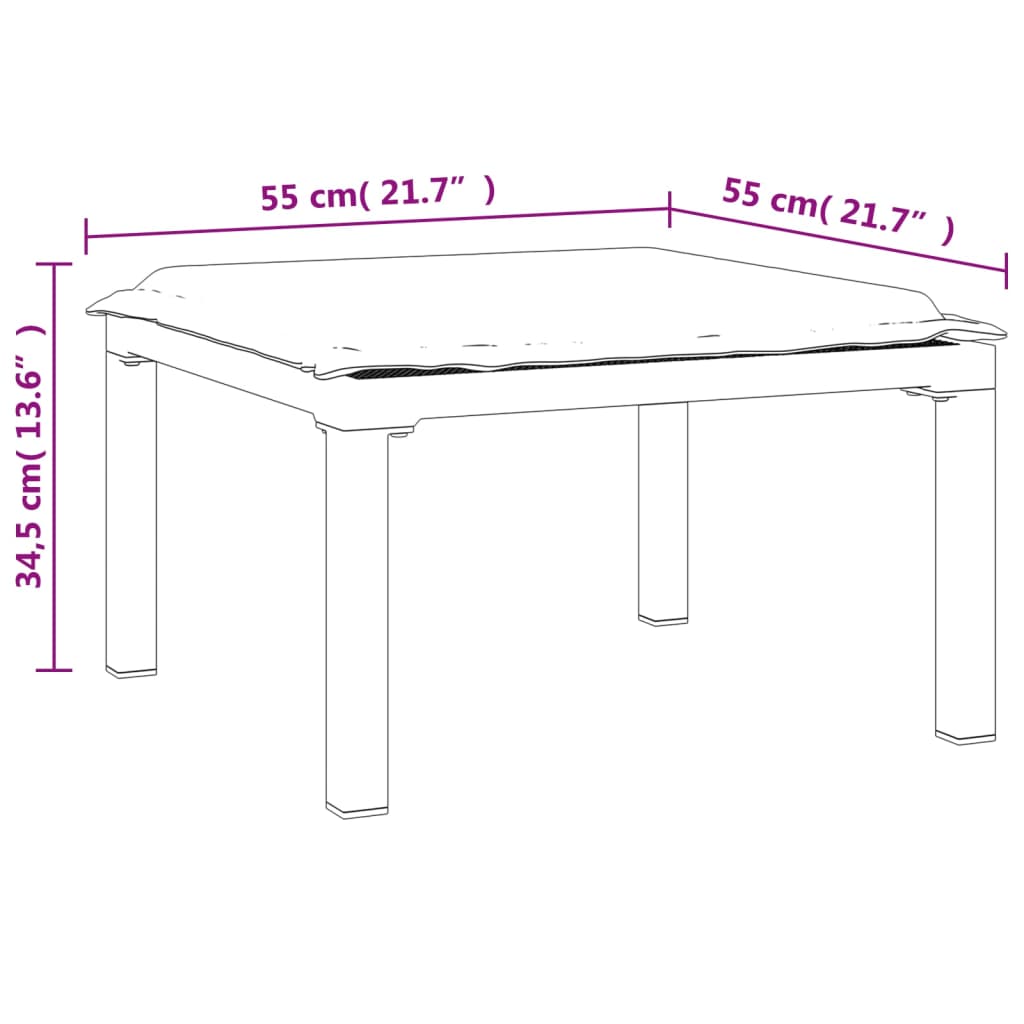 3-Delige Loungeset Met Kussens Poly Rattan Zwart En Grijs hoek + midden + voetensteun