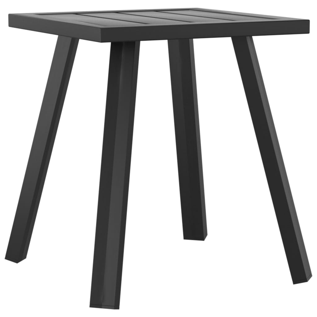 Tuin 34X34X38 Cm Staal Antracietkleurig Tafel