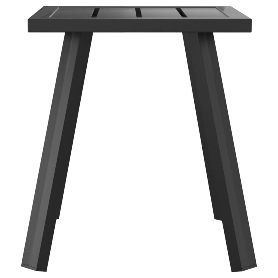 Tuin 34X34X38 Cm Staal Antracietkleurig Tafel