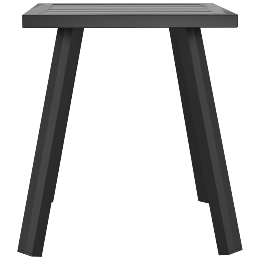 Tuin 34X34X38 Cm Staal Antracietkleurig Tafel
