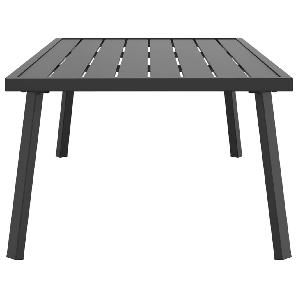 Tuin 0X55X35 Cm Staal Antracietkleurig Tafel