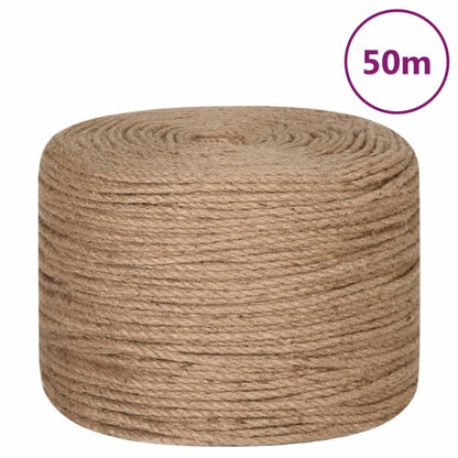 Touw 50 m lang 8 mm dik jute 8 mm 50 m