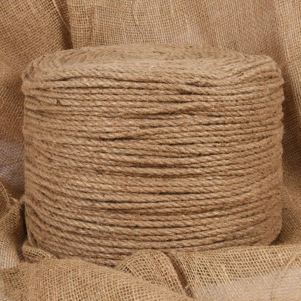 Touw 100 m lang 8 mm dik jute 8 mm 100 m