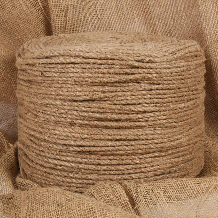 Touw 250 m lang 8 mm dik jute 8 mm 250 m