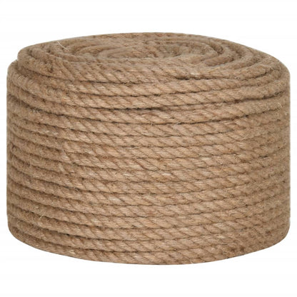 Touw 25 m lang 12 mm dik jute 12 mm 25 m