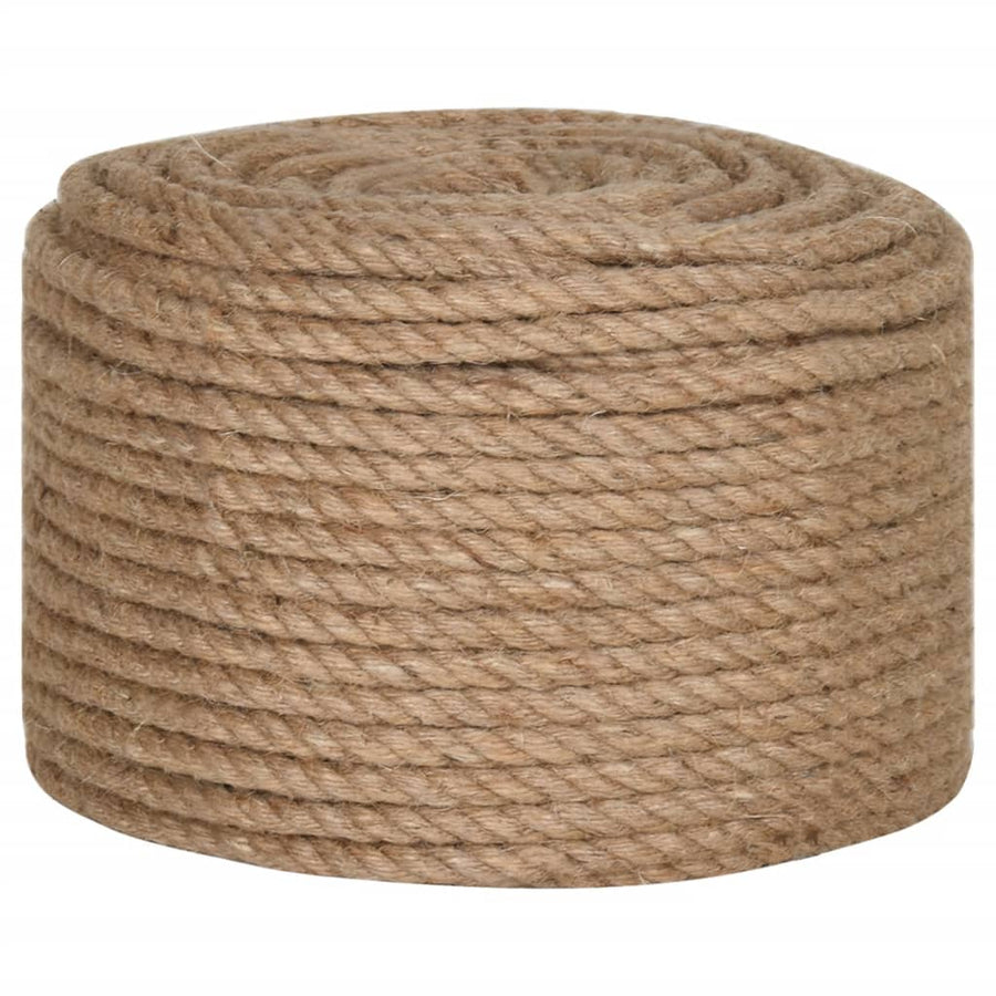 Touw 50 m lang 14 mm dik jute 14 mm 50 m