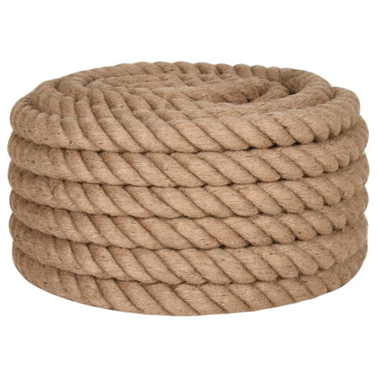 Touw 25 m lang 36 mm dik jute 36 mm 25 m