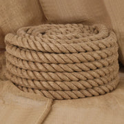 Jute touw 25 m 36 mm dik