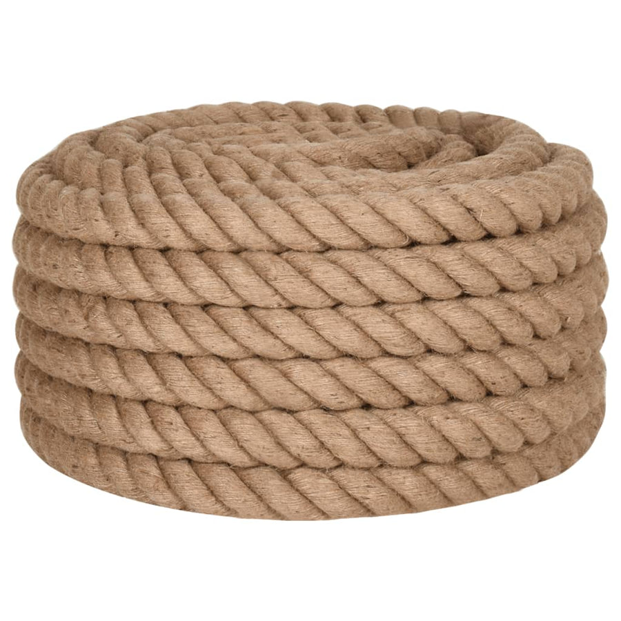Touw 5 m lang 40 mm dik jute 40 mm 5 m