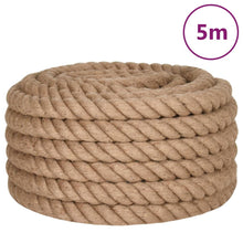 Touw 5 m lang 50 mm dik jute 50 mm 5 m