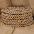 Rope 5 m long 60 mm thick jute