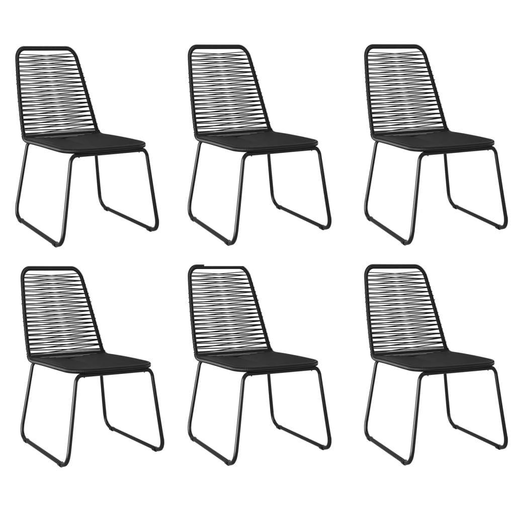 7-delige Tuinset zwart