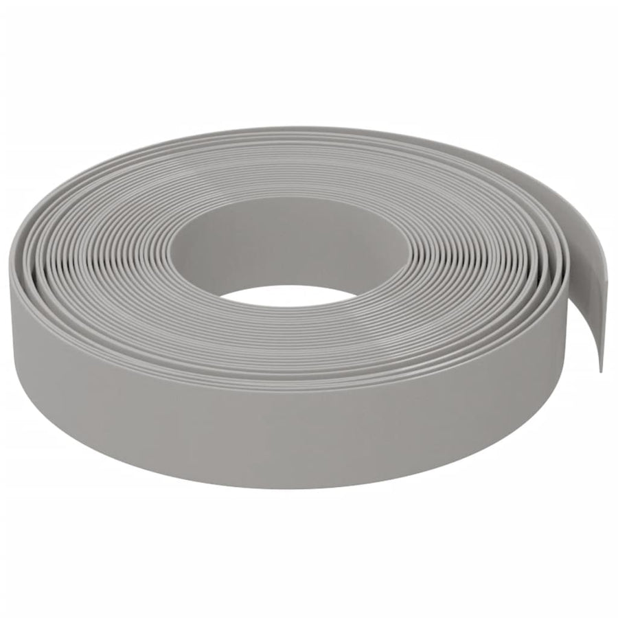 Tuinrand 10 M 10 Cm Polyetheen Grijs