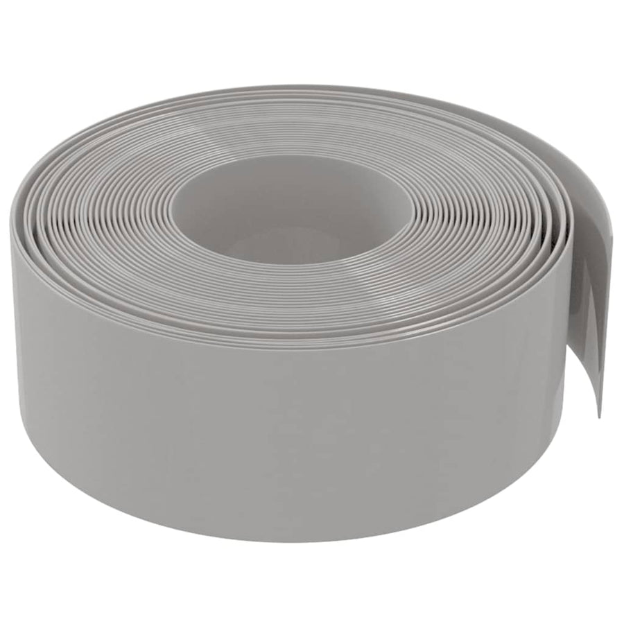 Tuinrand 0 M 20 Cm Polyetheen 10 x 0.2 m Grijs