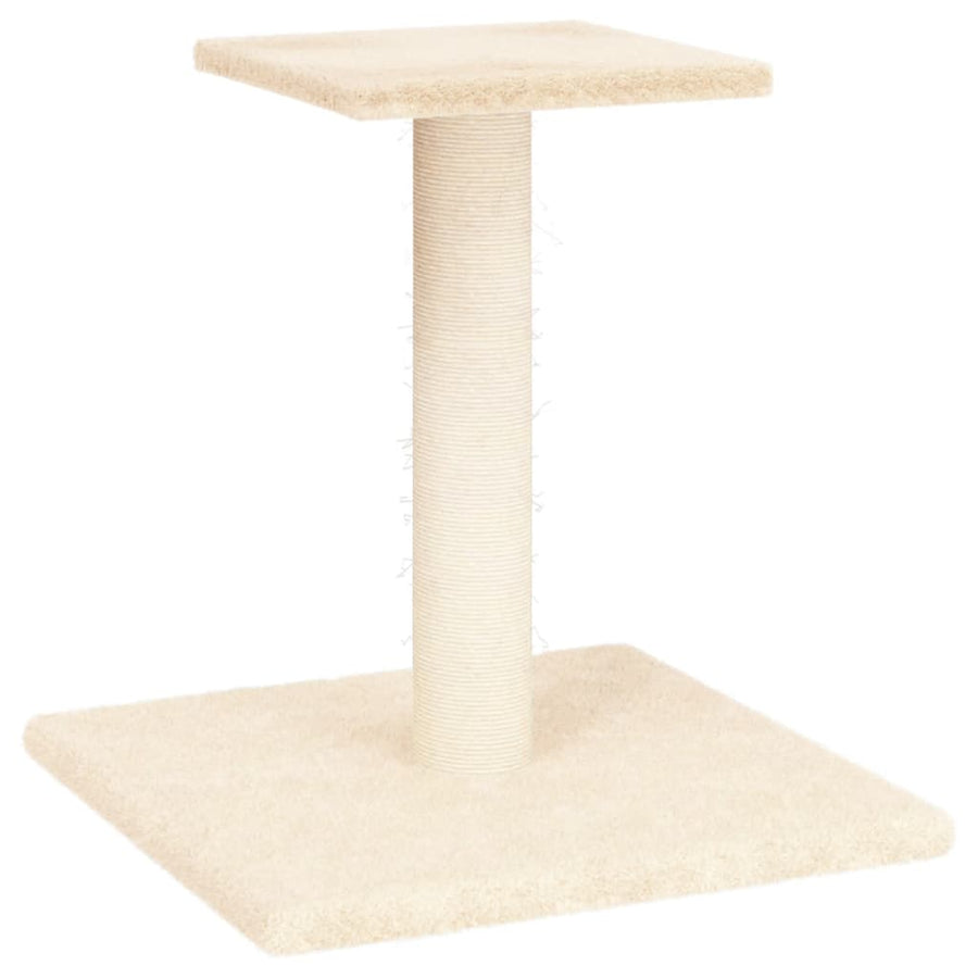 Krabpaal Met Platform 38 Cm Kleurig Crème