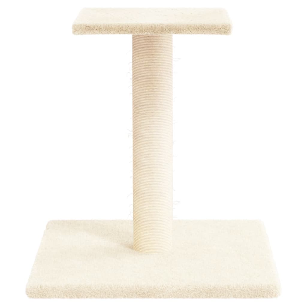 Krabpaal Met Platform 38 Cm Kleurig Crème