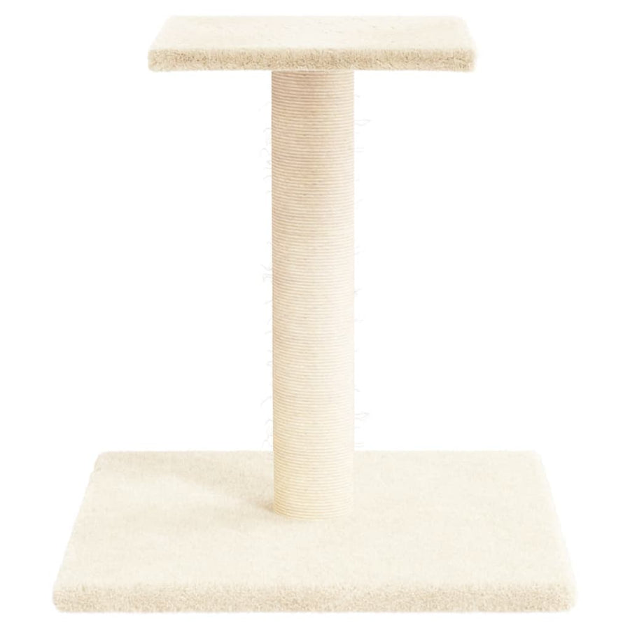 Krabpaal Met Platform 38 Cm Kleurig Crème
