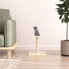 Krabpaal met platform 38 cm crème