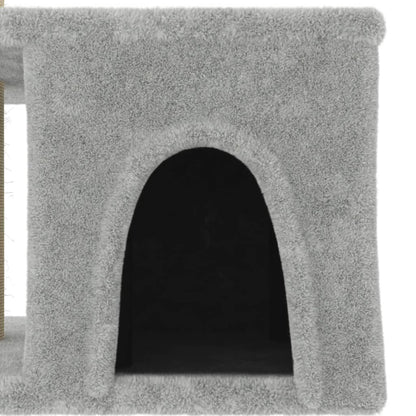 Kattenmeubel Met Sisal Krabpalen 48 Cm Lichtgrijs