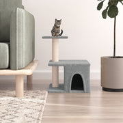 Kattenmeubel 48 cm lichtgrijs sisal krabpalen