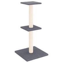 Kattenmeubel Met Sisal Krabpalen 73 Cm Donkergrijs