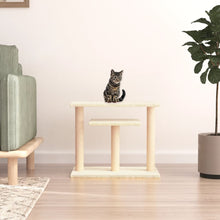 Krabpaal Met Platforms 62,5 Cm Kleurig Crème