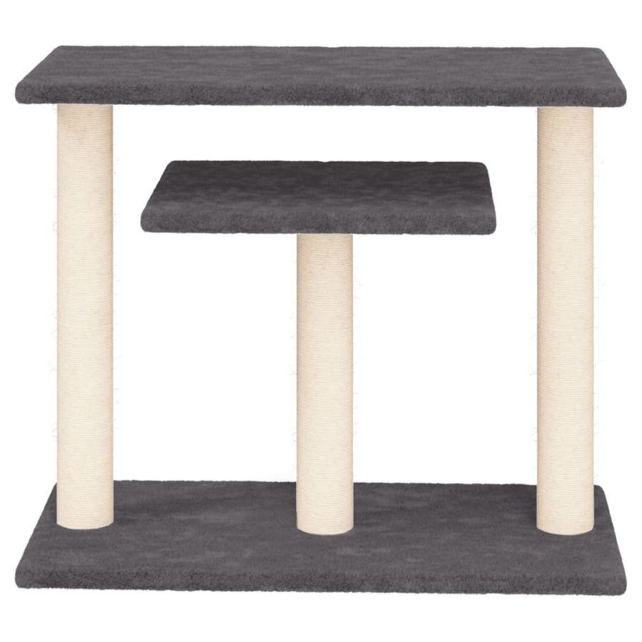 Krabpaal Met Platforms 62,5 Cm Donkergrijs