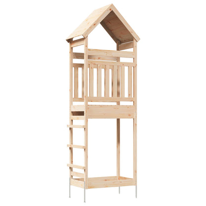 Buiten Speeltoren Naturel 53 x 85 x 264 cm Massief grenenhout