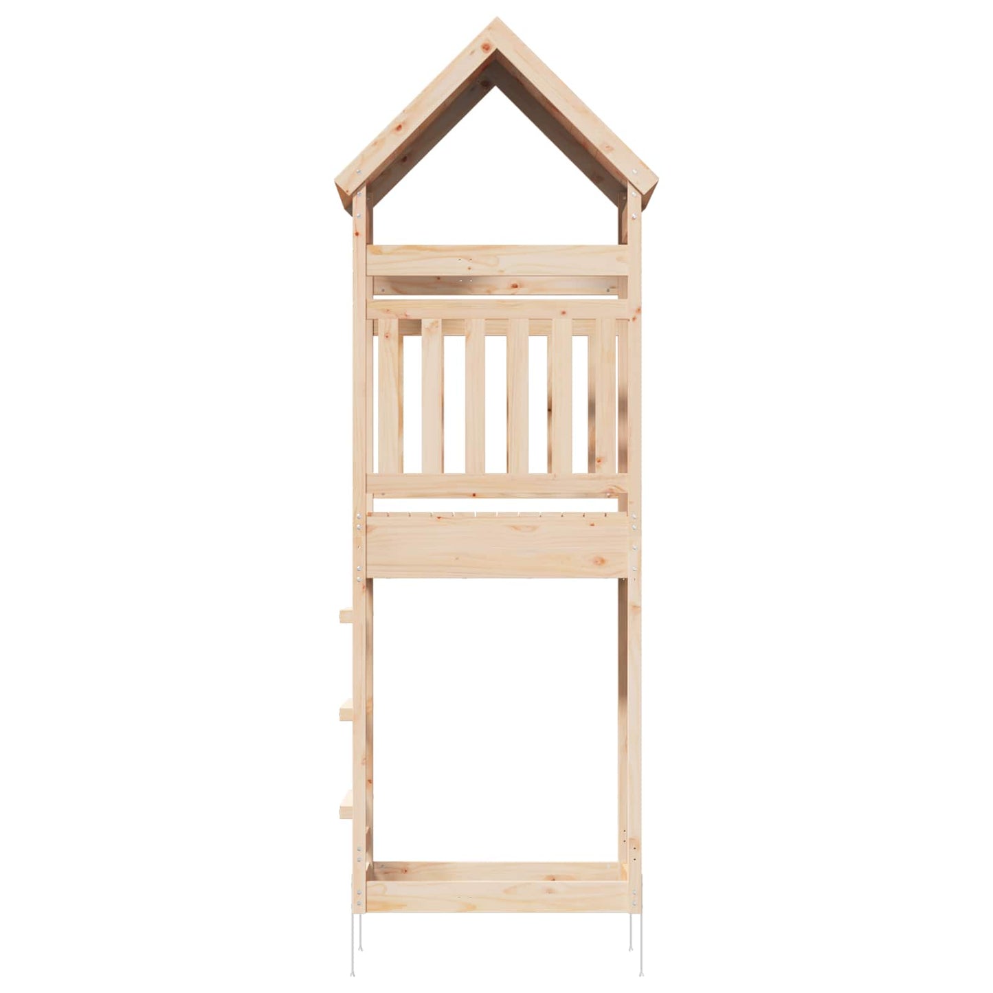 Buiten Speeltoren Naturel 53 x 85 x 264 cm Massief grenenhout