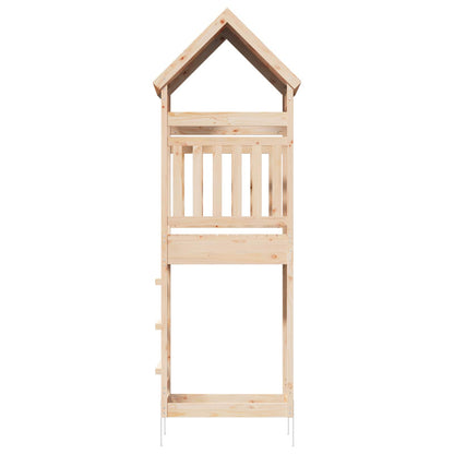 Buiten Speeltoren Naturel 53 x 85 x 264 cm Massief grenenhout