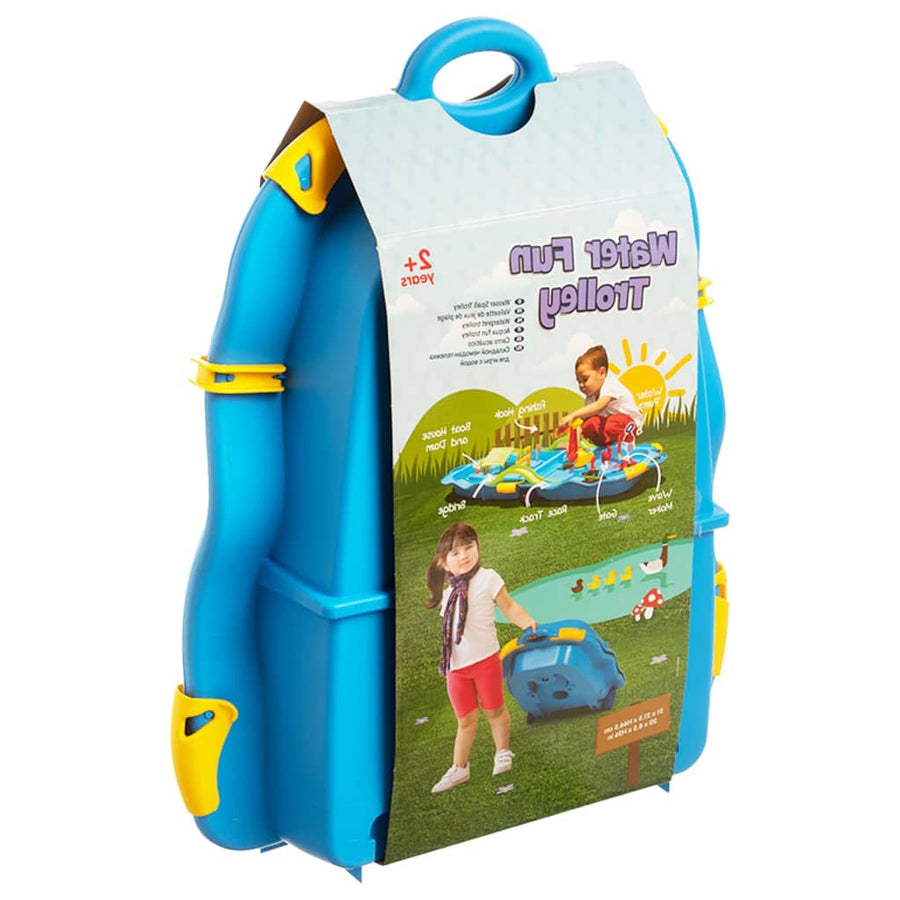 Watertafel Trolley 5X2,5X66,5 Cm Polypropeen Blauw