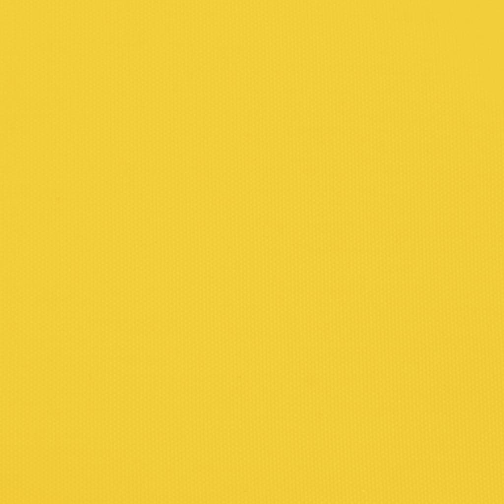 Hondenfietstrailer oxford stof en ijzer geel en grijs 125 x 64 x 66 cm Geel