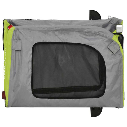 Fietskar Voor Huisdieren En Rood 124,5 X 63,5 X 53 Cm Groen