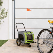 Fietskar huisdier groen 124,5x63,5x53 cm