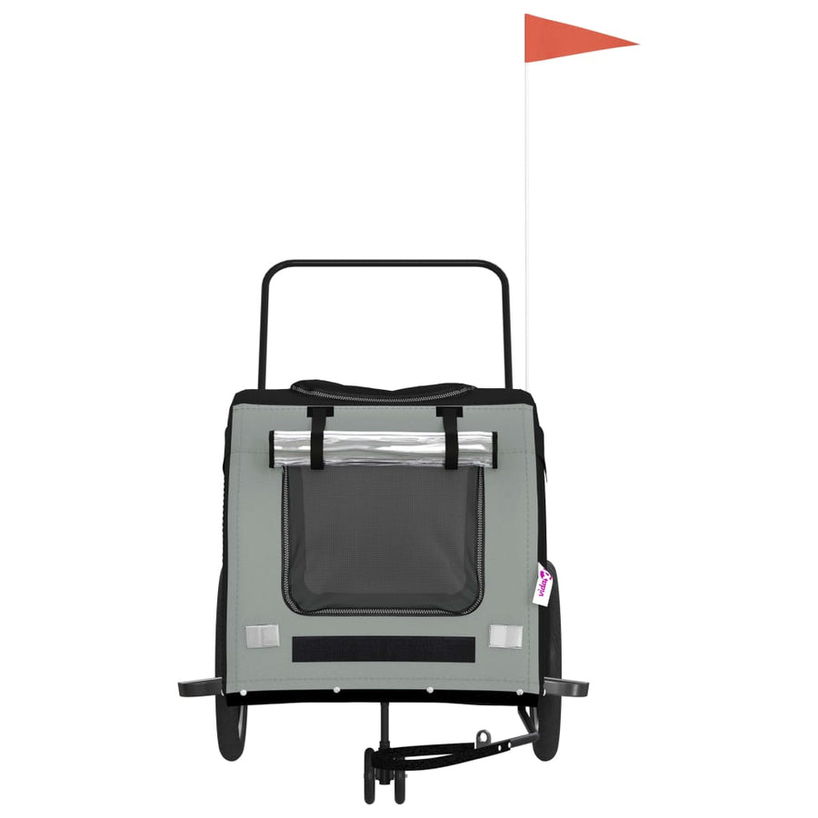 Hondenfietstrailer Oxford Stof En Ijzer 68 x 134 x 73 cm