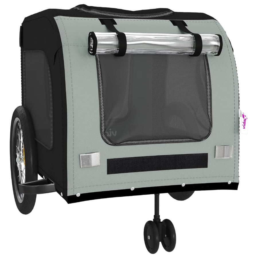 Hondenfietstrailer Oxford Stof En Ijzer 68 x 134 x 73 cm